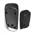 Peugeot Flip Remote Key Shell Chrome 3 Button without Battery Holder Modified High Quality, Mk3 Key Fob Shell Replacement At Low Prices -| thumbnail