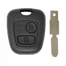 Peugeot 607 Remote Shell 2 Buttons NE78 Blade High Quality, Mk3 Remote Key Cover, Key Fob Shells Replacement At Low Prices. -| thumbnail