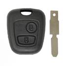 Peugeot 607 Remote Shell 2 кнопки NE78 Blade Высокое качество, крышка дистанционного ключа Mk3, замена корпусов брелоков по низким ценам. -| thumbnail