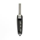 Peugeot Flip Remote Shell Chrome 3 бутон с държач за батерия - MK13460 - f-2 -| thumbnail