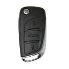 Citroen Genuine Flip Remote Key 3 Botones 434MHz Transponder PCF7936