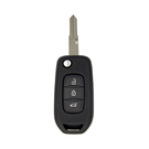 High Quality Aftermarket Renault Flip Remote Key Shell 3 Buttons White Color VAC102 Blade , Key fob shell replacement at Low Prices | Emirates Keys -| thumbnail
