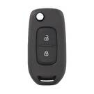 REN Flip Remote Key Shell 2 botones color blanco hoja VAC102