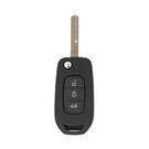 Renault Remote Key, Novo Renault Dacia Duster Sandero Symbol Twingo Flip Remote Key 3 Botões 433MHz AES PCF7961 Transponder Remotes | Chaves dos Emirados -| thumbnail