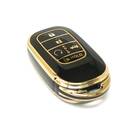 New Aftermarket Nano High Quality Cover For Honda Smart Remote Key 5 Buttons Black Color G11J5 | Emirates Keys -| thumbnail