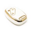 New Aftermarket Nano High Quality Cover For Honda Remote Key 2 Buttons White Color J11J | Emirates Keys -| thumbnail