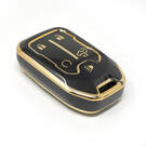 Nouvelle couverture de clé intelligente de haute qualité Nano de rechange pour clé à distance GMC 4 + 1 boutons couleur noire | Clés Emirates -| thumbnail