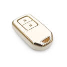 New Aftermarket Nano Cobertura de Alta Qualidade Para Honda Remote Key 2 Botões Cor Branca | Chaves dos Emirados -| thumbnail