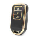 Nano High Quality Cover For Honda HR-V Remote Key 3 Buttons Black Color