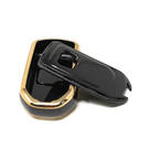 New Aftermarket Nano High Quality Cover For Honda Remote Key 3 Buttons Auto Start Black Color | Emirates Keys -| thumbnail