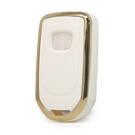 Nano Cover pour clé à distance Honda 4 boutons couleur blanche | MK3 -| thumbnail