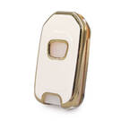 Nano Cover pour Honda Flip Remote Key 3 boutons couleur blanche | MK3 -| thumbnail