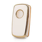 Nano  Cover For Volkswagen Remote Key 3 Buttons White Color | MK3 -| thumbnail