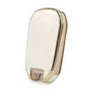 Nano Cover For Peugeot 407 408 Remote Key 3 Buttons White | MK3 -| thumbnail