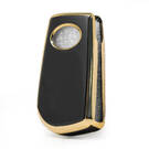 Nano Cover per chiave telecomando Toyota Flip 3+1 pulsanti nero | MK3 -| thumbnail