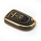 New Aftermarket Nano High Quality Cover For Toyota Vios Yaris Remote Key 3 Buttons Black Color | Emirates Keys -| thumbnail