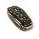 Yeni Satış Sonrası Nano Ford Explorer Için Yüksek Kaliteli Kapak Uzaktan Anahtar 4 + 1 Düğmeler Siyah Renk | Emirates Anahtarları -| thumbnail
