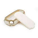 New Aftermarket Nano High Quality Cover For Jeep Remote Key 3 Buttons White Color | Emirates Keys -| thumbnail