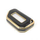 New Aftermarket Nano High Quality Cover For Jeep Flip Remote Key 3+1 Buttons Black Color | Emirates Keys -| thumbnail