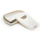 New Aftermarket Nano High Quality Cover For Cadillac Remote Key 3+1 Buttons White Color | Emirates Keys -| thumbnail