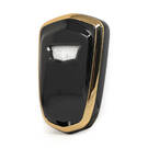 нано-чехол для дистанционного ключа Cadillac 4 + 1 кнопки черного цвета | МК3 -| thumbnail