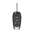New Aftermarket Chevrolet Flip Remote Key Shell 5 Buttons -| thumbnail