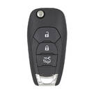 Chevrolet 2019 Flip Remote Key 3 Buttons 433Mhz PCF7937E Transponder