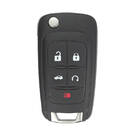 Clé télécommande rabattable Chevrolet Camaro 4+1 boutons 433 MHz