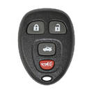 Chevrolet GMC 2008-2012 Remote Key Shell 3+1 Button with Battery Holder