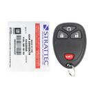 NEW GMC Chevrolet Buick Cadillac Traverse Silverado Captiva Yukon 2007-2019 Genuine/OEM Remote Key 4 Buttons 315MHz 5922035 STARTTEC / FCCID: OUC60221 -| thumbnail