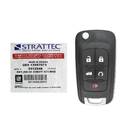 NEW Chevrolet Malibu Impala 2014-2015 Genuine Proximity Flip Remote Key 433MHz 5 Buttons 5912546 STRATTEC 13578073 OEM | Emirates Keys -| thumbnail