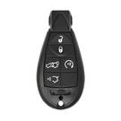 Chrysler Jeep Dodge Fobik Remote Key Shell 5 botões sem pânico