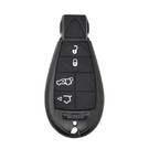 Chrysler Jeep Dodge Fobik Guscio Chiave Telecomando 3+1 Pulsanti Senza Panico