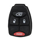 New Aftermarket Chrysler Jeep Dodge Remote Key Shell Small Button 4 Button High Quality Low Price Order Now  | Emirates Keys -| thumbnail