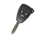 Chrysler Jeep Dodge Remote Key Shell 3 Button with key and trunk