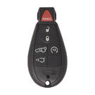 Chrysler Jeep Dodge Fobik Remote Key Shell 6 Buttons 2 Trunk Button Type