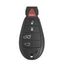 Carcasa Mando Mando Chrysler Jeep Dodge Fobik 5 Botones