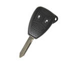 Chrysler Jeep Dodge Chiave remota Shell 2 pulsanti Tipo pulsante grande