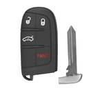 Новый Chrysler Jeep Dodge на вторичном рынке Smart Remote Key Shell 3 + 1 кнопка Высокое качество Низкая цена Заказать сейчас | Ключи Эмирейтс -| thumbnail