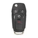 Ford Fusion Flip Remote Key 3 + 1 زر 315 ميجا هرتز HU101 بليد