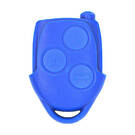 Coque de clé télécommande Ford Transit MK7 3 boutons bleu