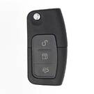 Ford Flip Remote Key Shell 3 Buttons FO21 Blade