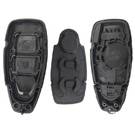 Ford Mondeo Smart Key Shell 3 pulsanti con stelo chiave di emergenza, custodia per telecomando Emirates Keys, cover per chiave telecomando auto, sostituzione gusci per portachiavi a prezzi bassi. -| thumbnail