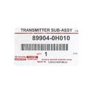 Nuova Toyota Aygo 2015-2018 Genuine/OEM Smart chıave remota 2 pulsanti 433 MHz  Part Number: 89904-0H010 - ID FCC: BS1EW | Emirates Keys -| thumbnail