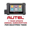 Suscripción de actualización de 1 año de Autel para MaxiTPMS TS608