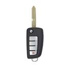 نيسان صني 2021 الأصلي / OEM Flip Remote Key 3 + 1 أزرار 433MHz رقم الجزء OEM: H0561-5EF0C | الإمارات للمفاتيح -| thumbnail