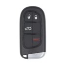 Chrysler Dodge Jeep Smart Remote Key Shell 3+1 pulsanti Tipo baule berlina