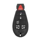 Chrysler Jeep Dodge Fobik Carcasa de llave remota 5+1 botones Puertas laterales