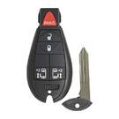 Remote Key , New Jeep Dodge Chrysler Fobik Remote Key 4+1 Buttons Side Doors Button Type 433MHz HITAG 2 - ID46 -PCF7941 Transponder FCCID: IYZ-C01C | Emirates Keys  -| thumbnail