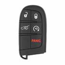 SRT 2015-2018 Original Smart Key 4+1 Bouton 433MHz Logo Noir